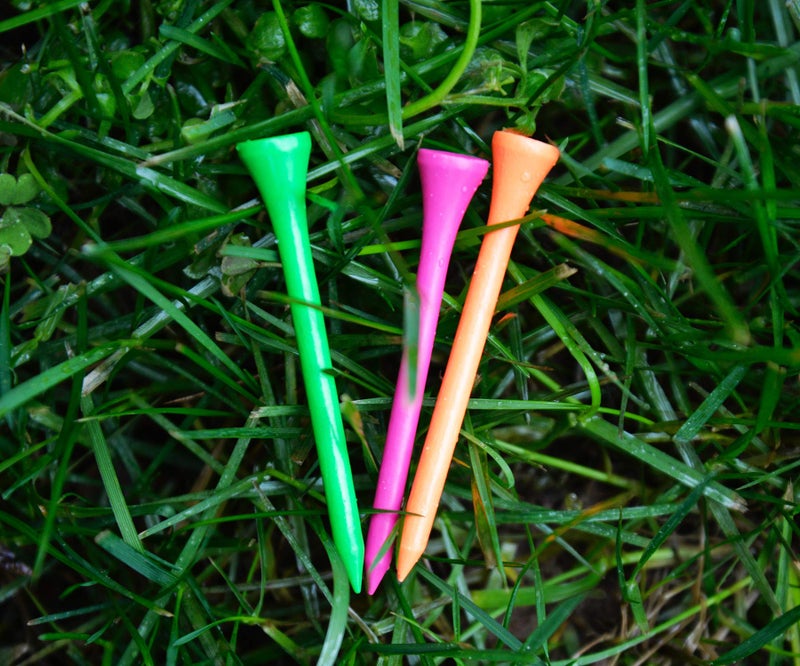 PRIDE GOLF TEE golf tees neon green 100 Count Bag Tees, Citrus Green, Count US - Image 4